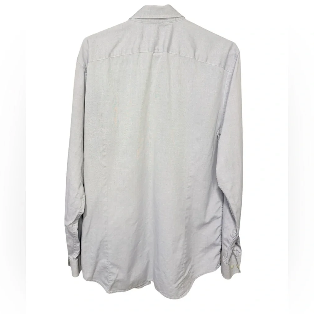 Grey Banana Republic Dress Shirt Grant Fit size Large